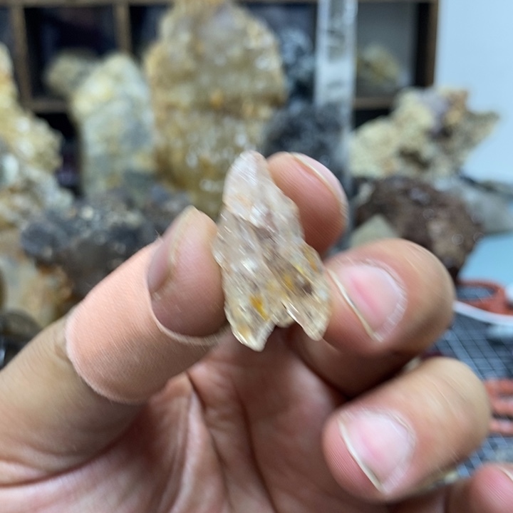 水晶水晶柱未镶嵌