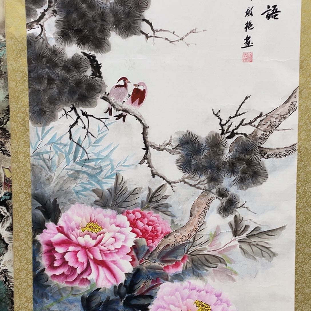 国画老师手笔手绘作品N