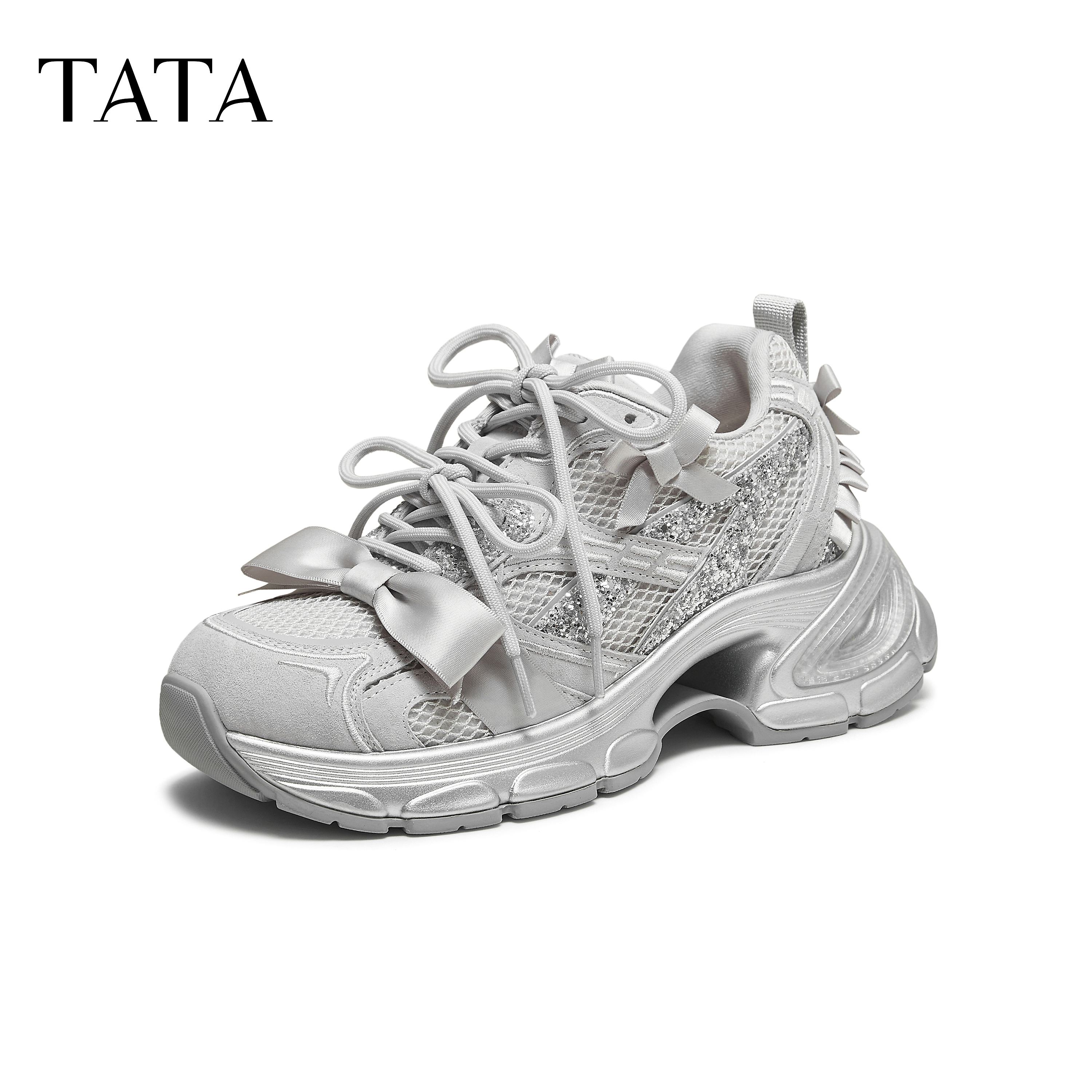 【琥珀流光】TATA他她2025秋新款商场同款老爹鞋休闲运动鞋GWN01CM5