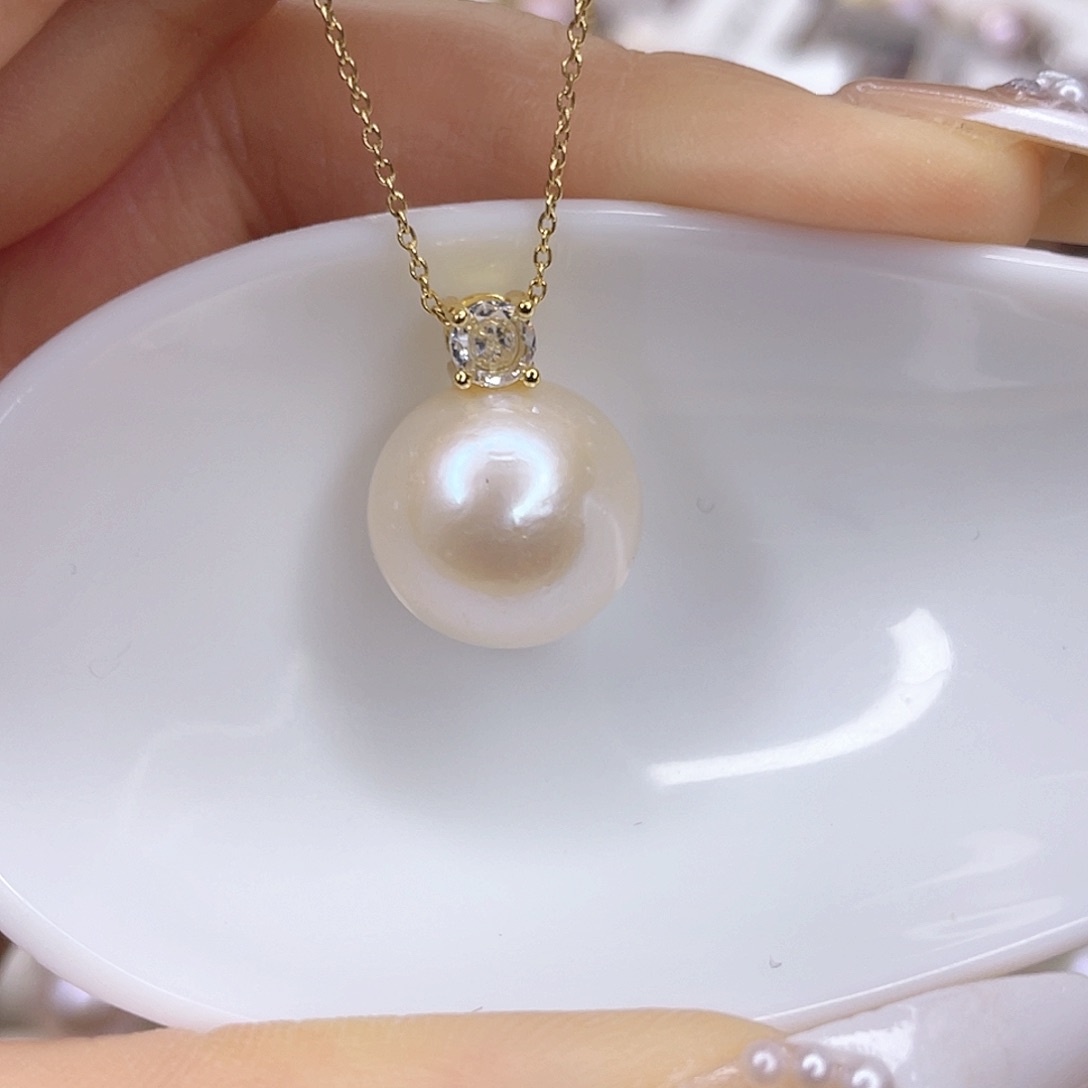 淡水珍珠吊坠(赠链)未镶嵌