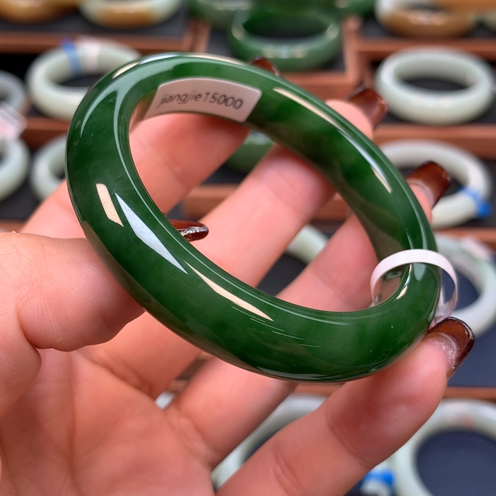 和田玉（碧玉）手镯未镶嵌