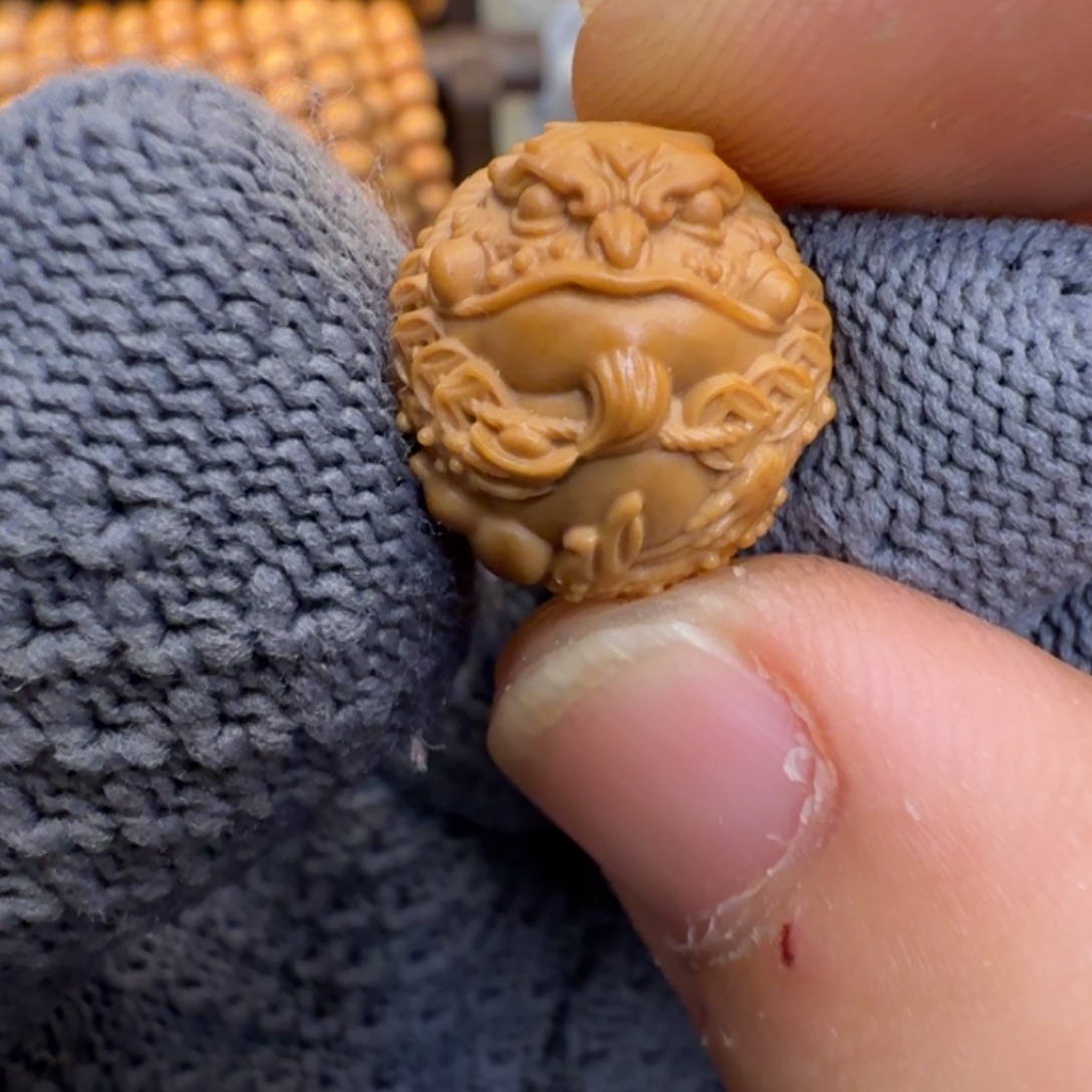 温***味猴头核桃吊坠葫芦金蟾