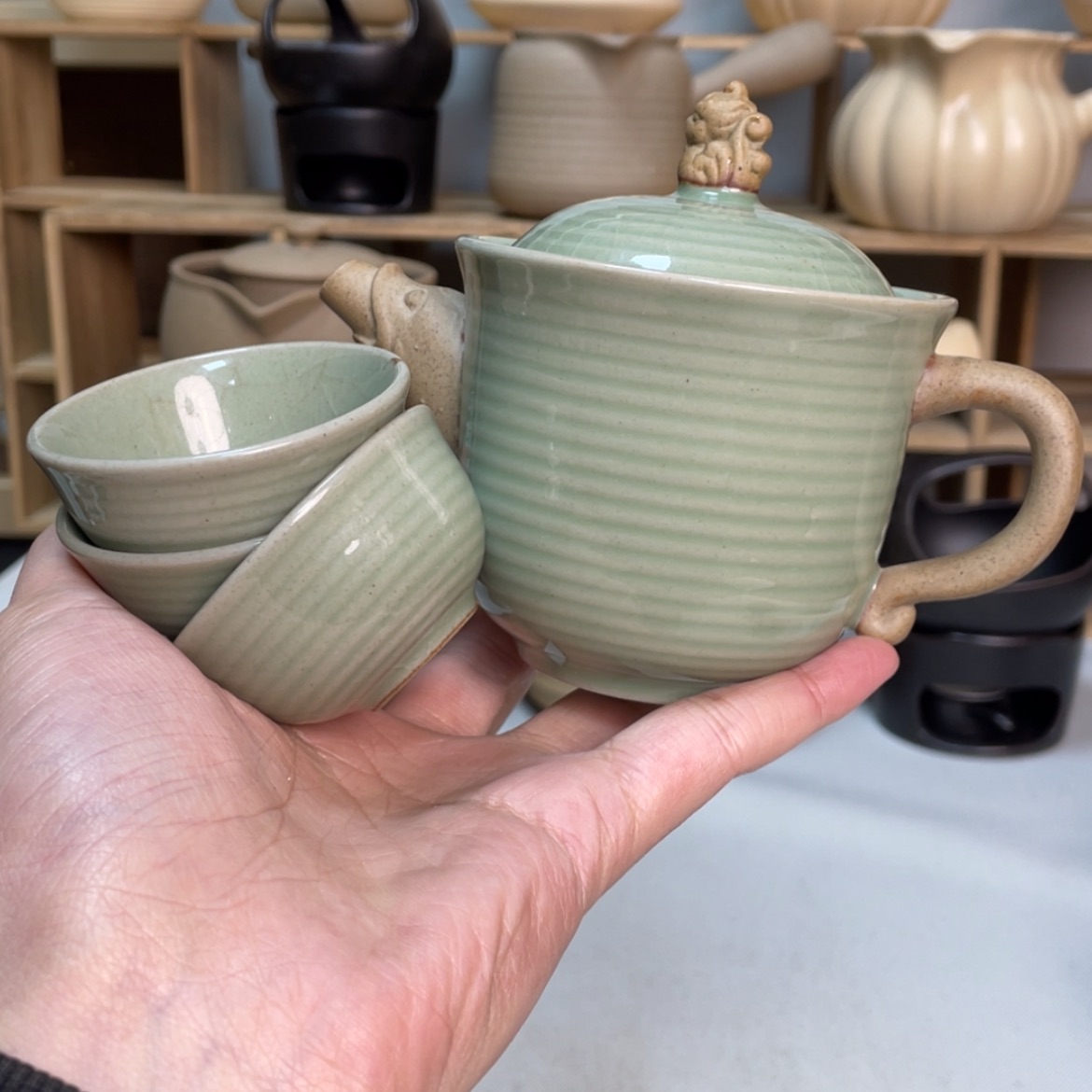 【闪购商品】壶老段烧陶瓷茶器！