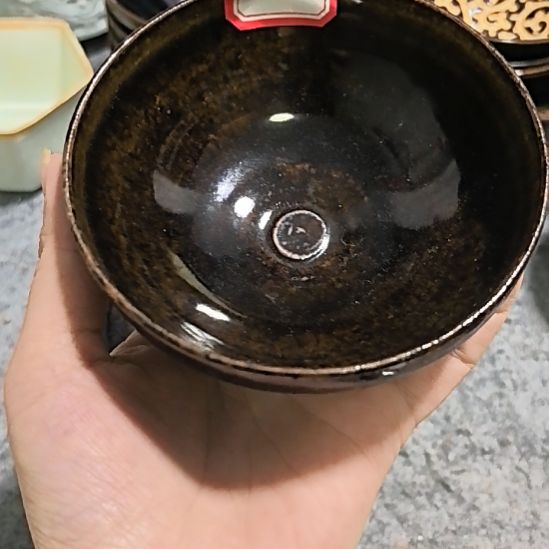 火***哥吉州窑小斗笠碗一个全品