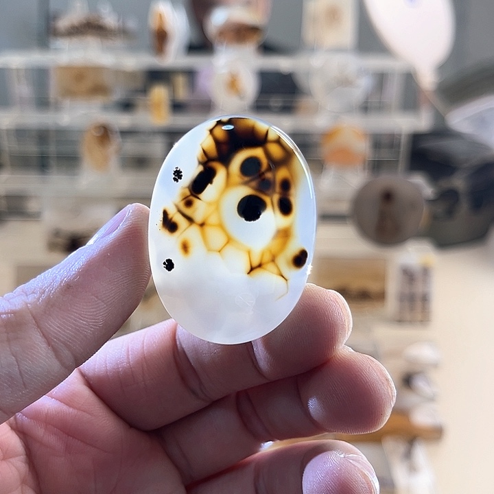 玛瑙/玉髓未镶嵌吊坠(不含链)