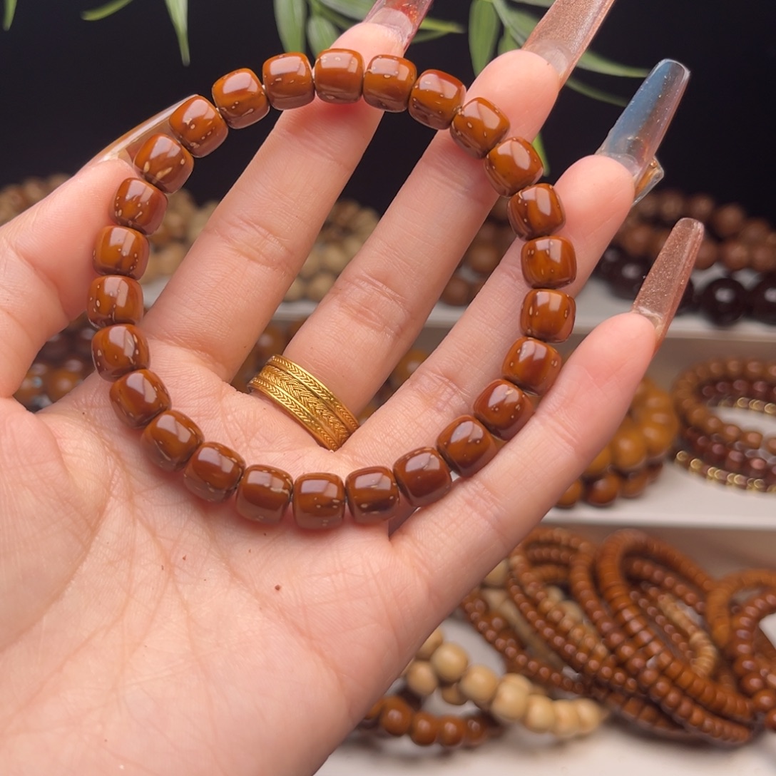 紫金鼠手串8.4实心福利款