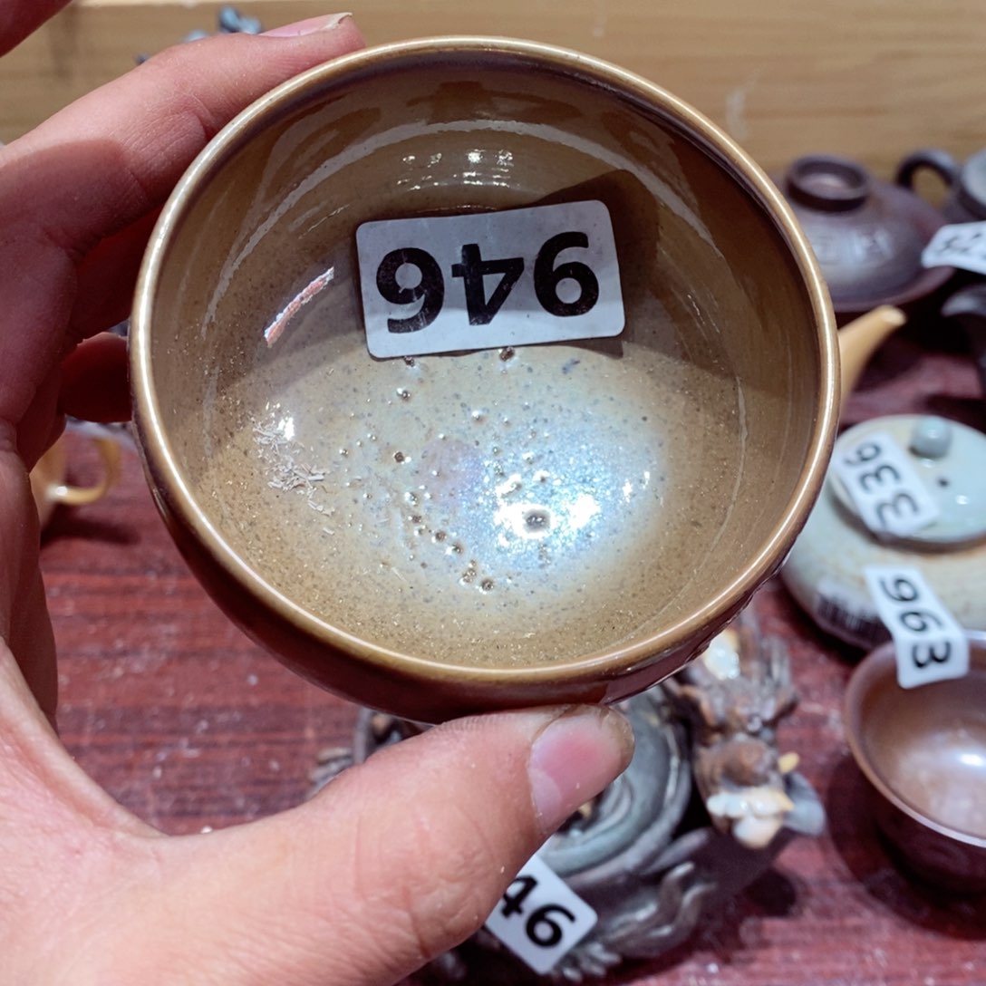 柴烧茶具陶瓷杯子