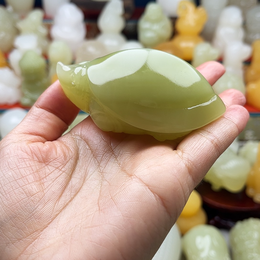 A***凡石材甲鱼手把材料