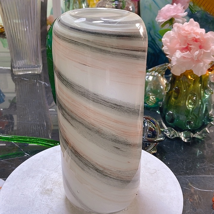琉璃花瓶高30口径6
