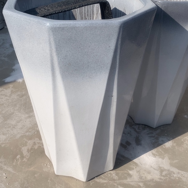 高腰渐变灰八方特大号口37/55