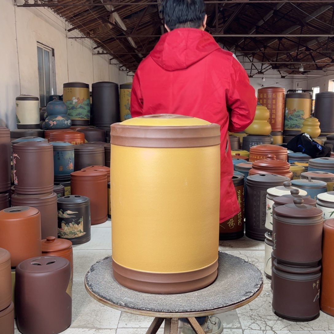 紫砂茶叶罐茶叶罐