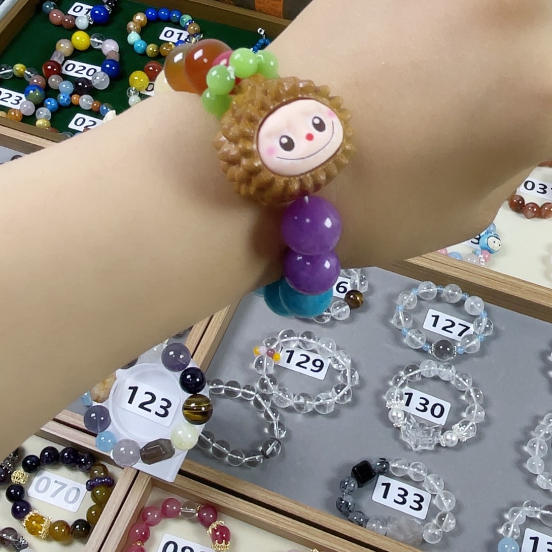 水晶手链银S925镶嵌