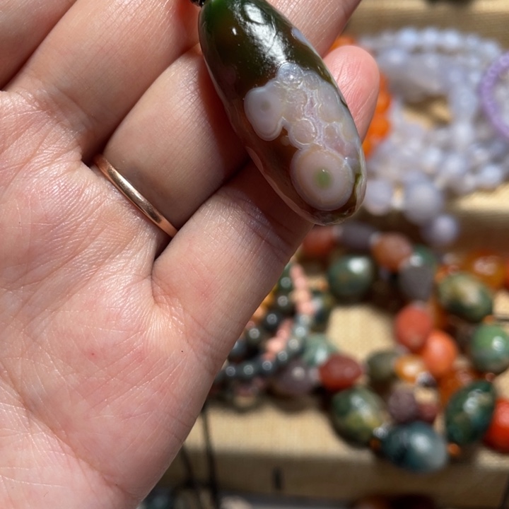 玛瑙/玉髓合金手链