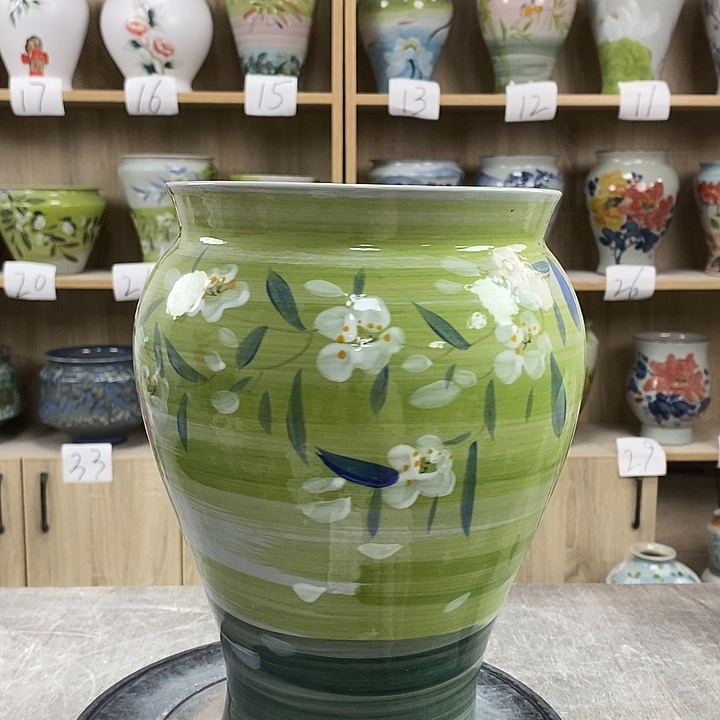 缸13zp景德镇陶瓷花盆