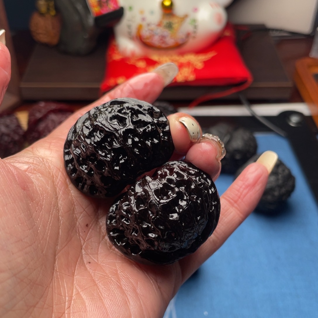 吊坠文玩核桃9*宫灯