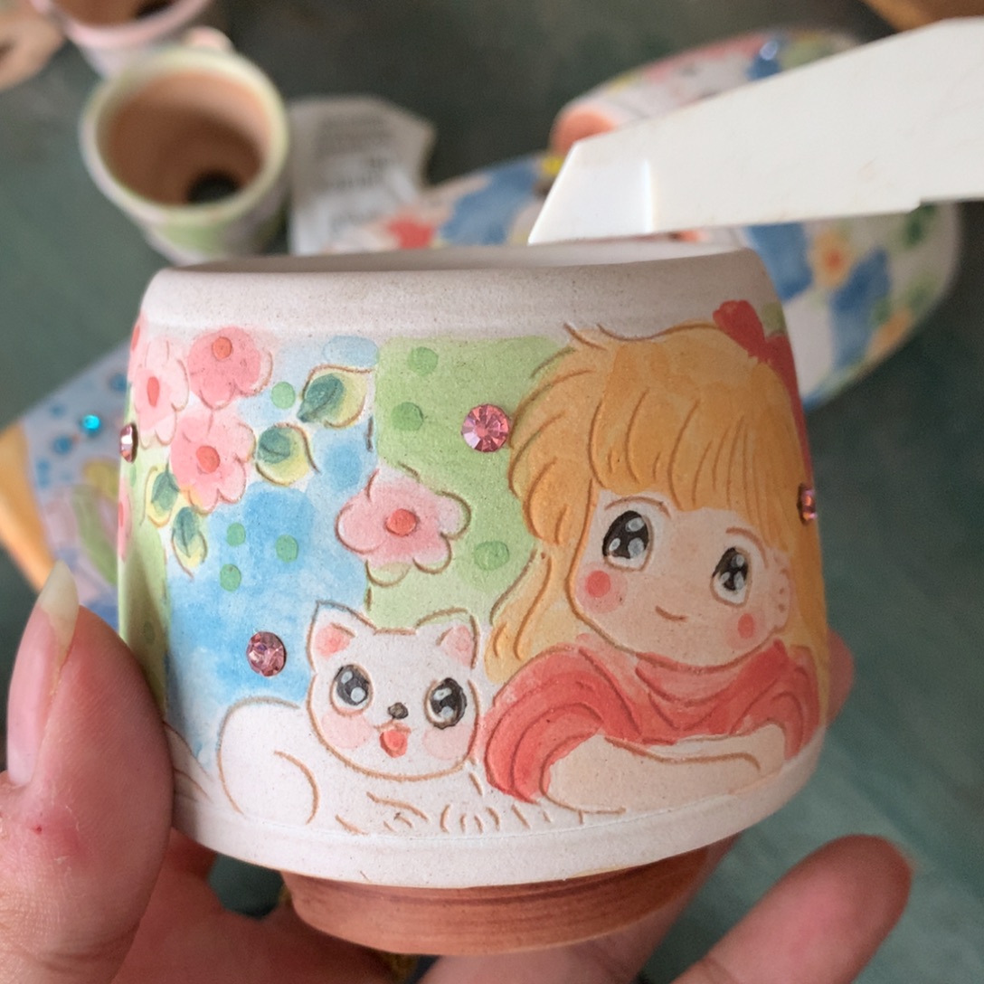 默认微瑕花盆植物