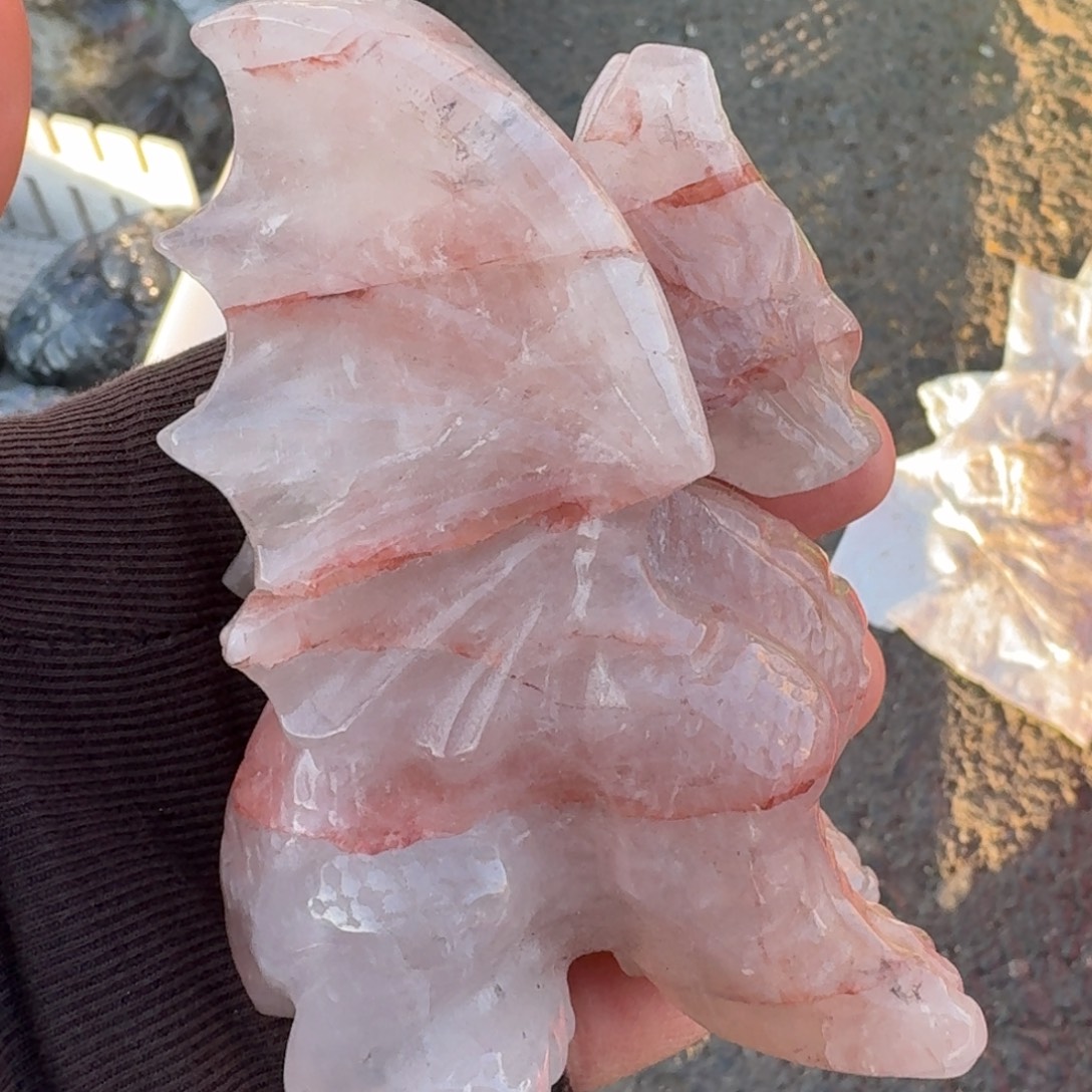 石材胶花龙摆件的设计