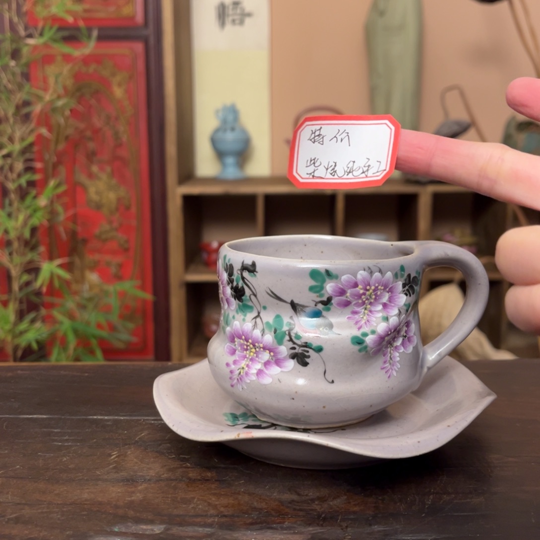 杯景德镇柴烧手工工艺