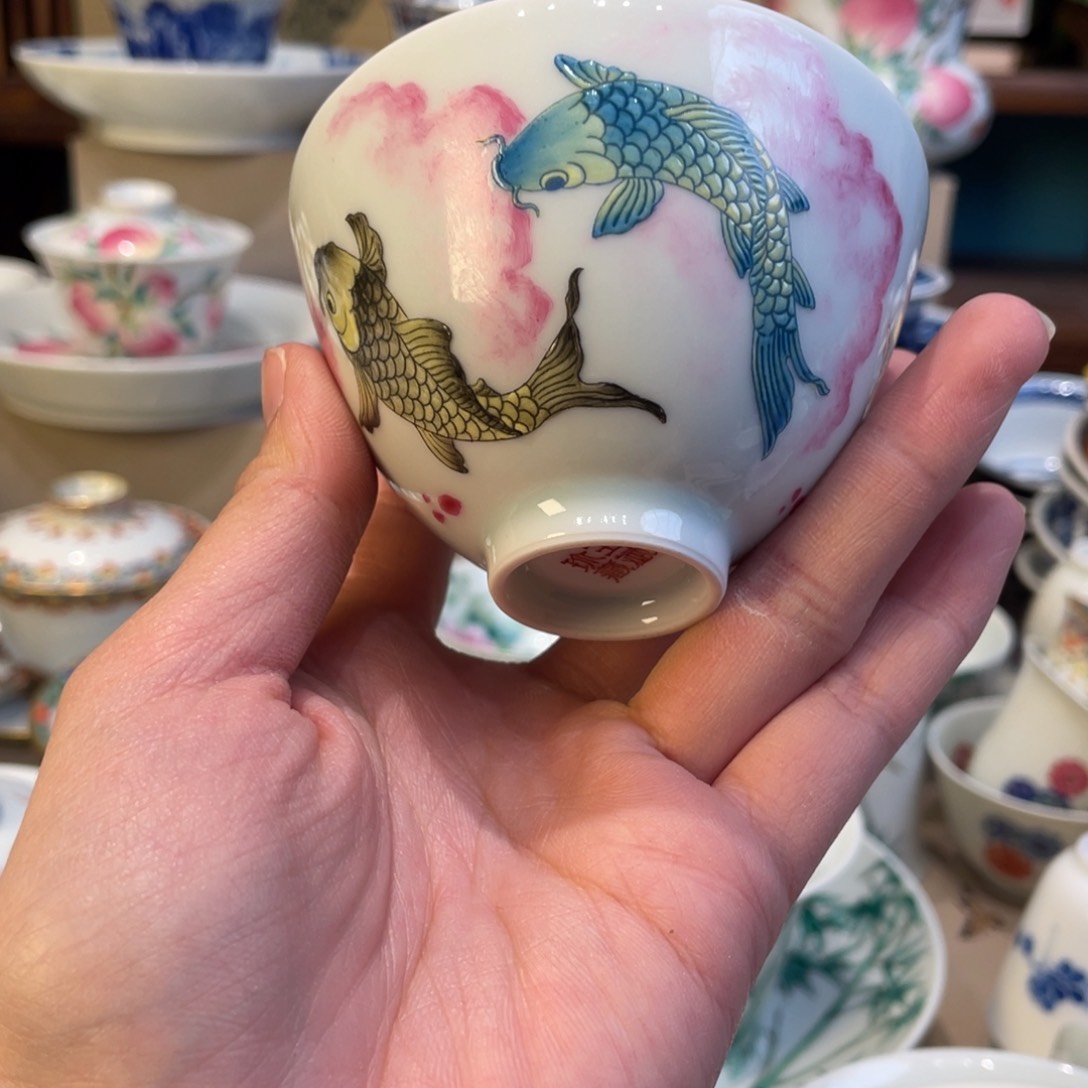 杯景德镇陶瓷卷发地址