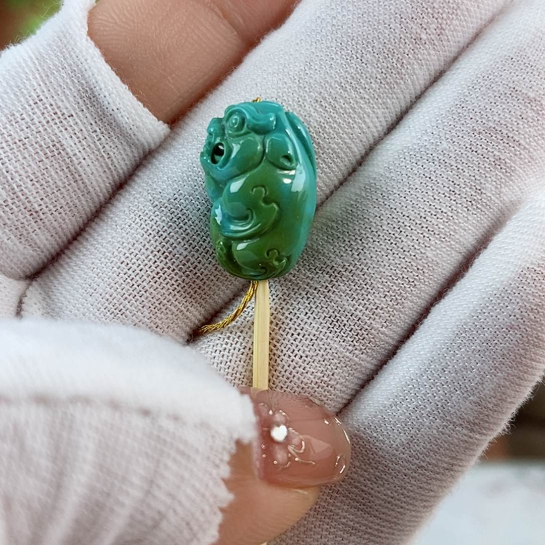 绿松石珠宝奇石未镶嵌