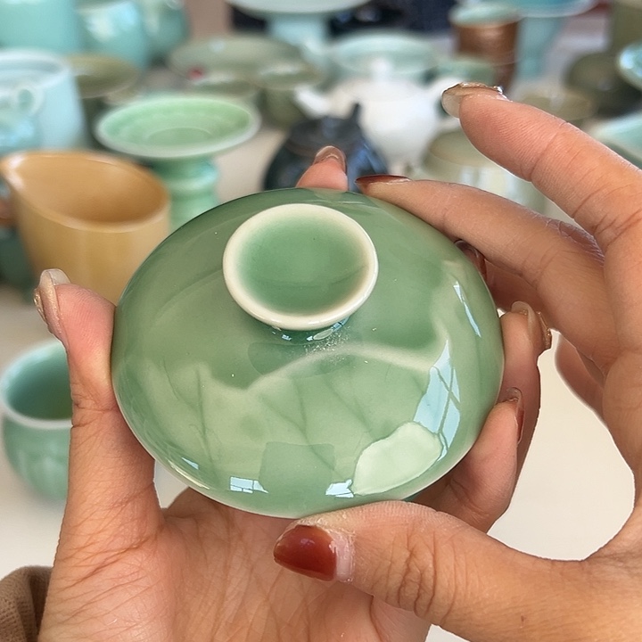 小米茶器龙泉青瓷