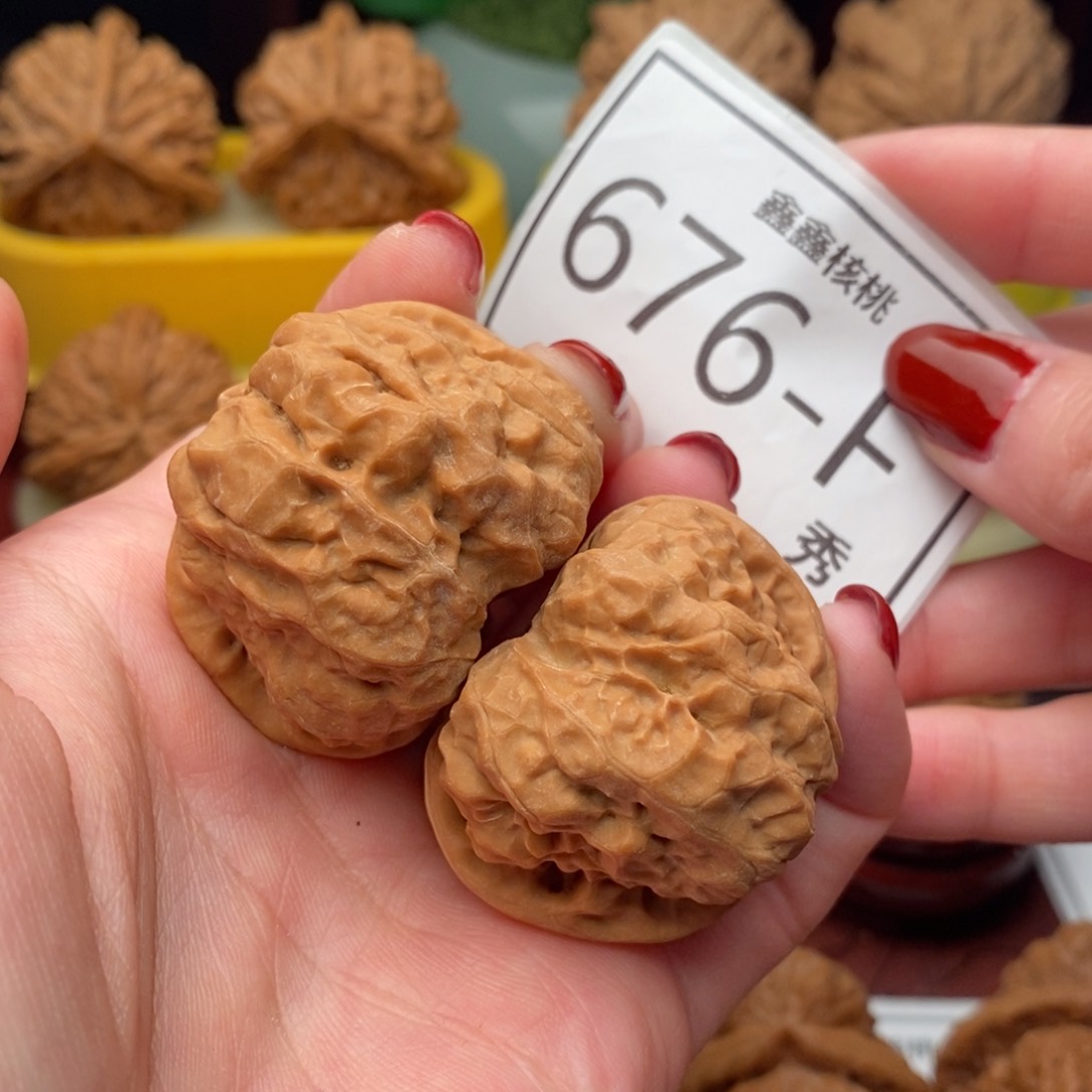 文玩核桃把件蛤码头40