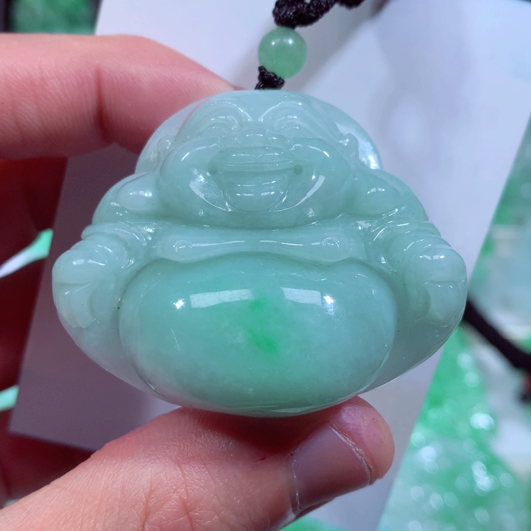 翡翠颈饰未镶嵌缅甸翡翠