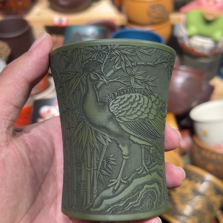 茶杯紫砂宜兴紫砂主人杯