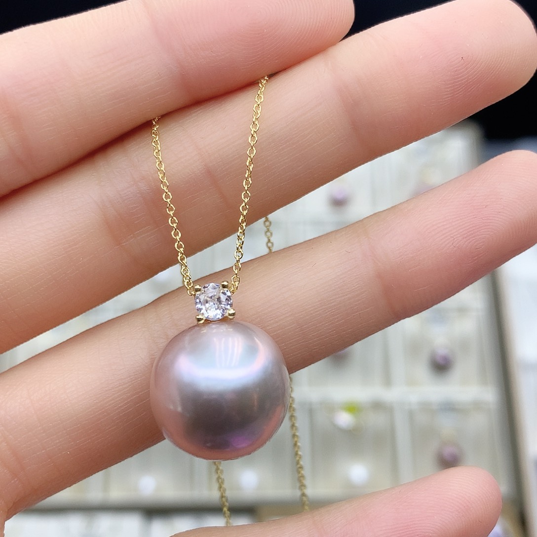 淡水珍珠颈饰合金