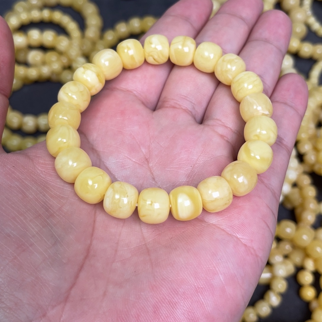 阿***飞蜜蜡未镶嵌裸石蜜蜡手串10.6mm