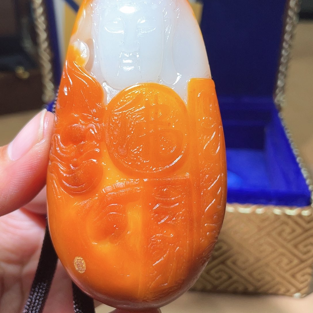 和田玉颈饰未镶嵌A7 