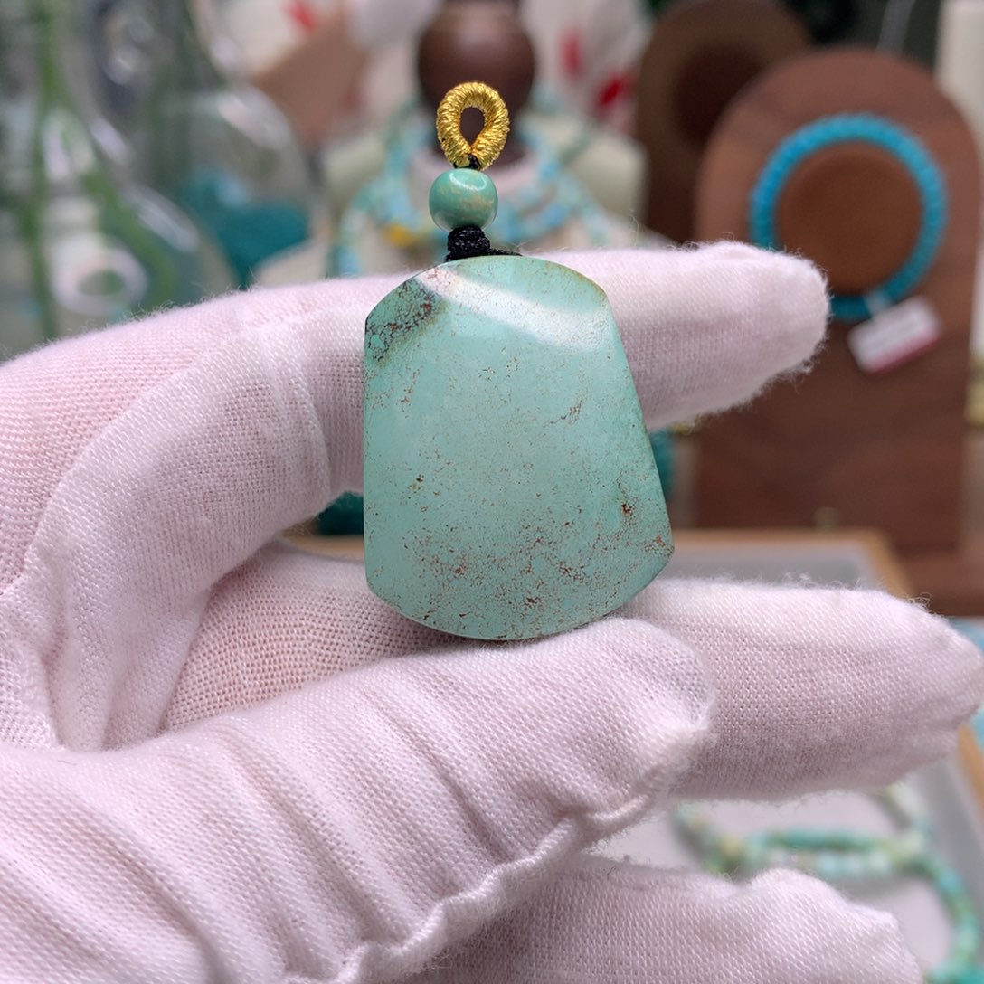 绿松石未镶嵌配饰