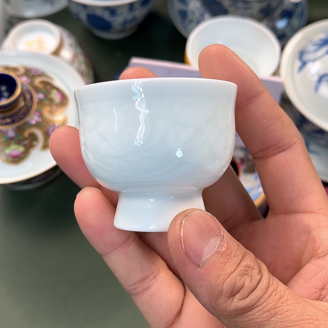 杯青花瓷器青花瓷器