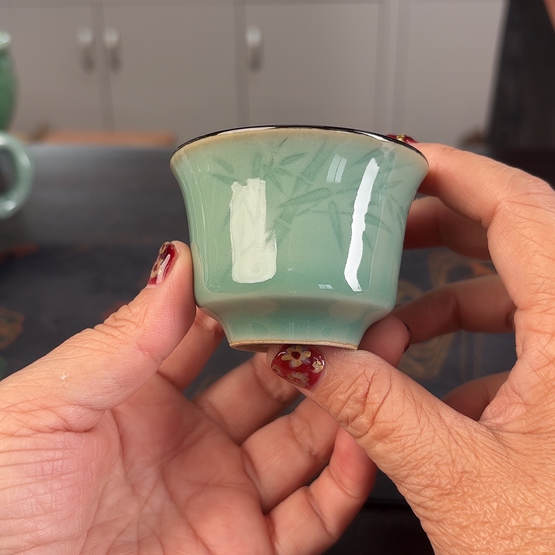 小米茶器龙泉云间青瓷