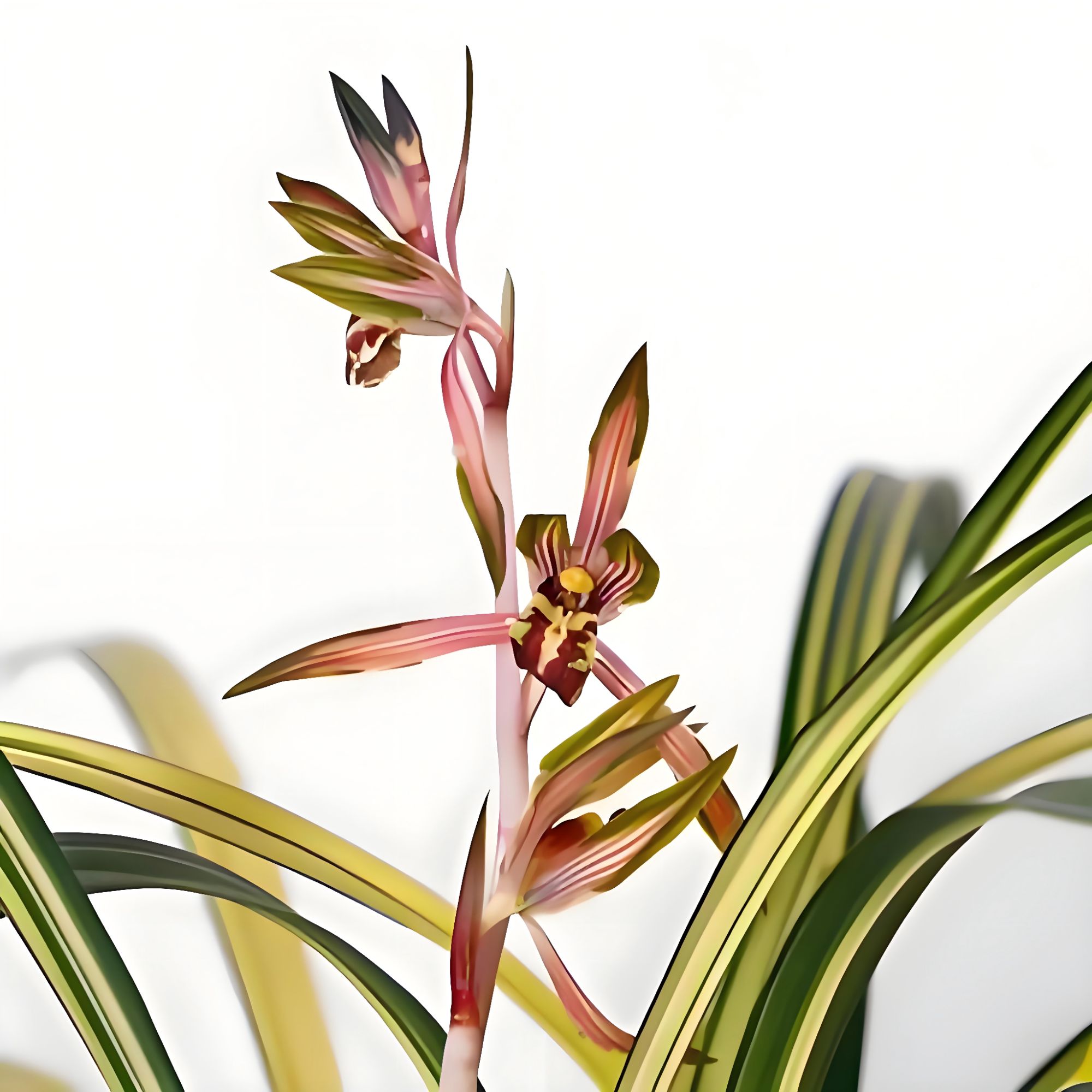 专属【兰阳之松】墨兰珍品好养易活室内浓香新手室内外摆设