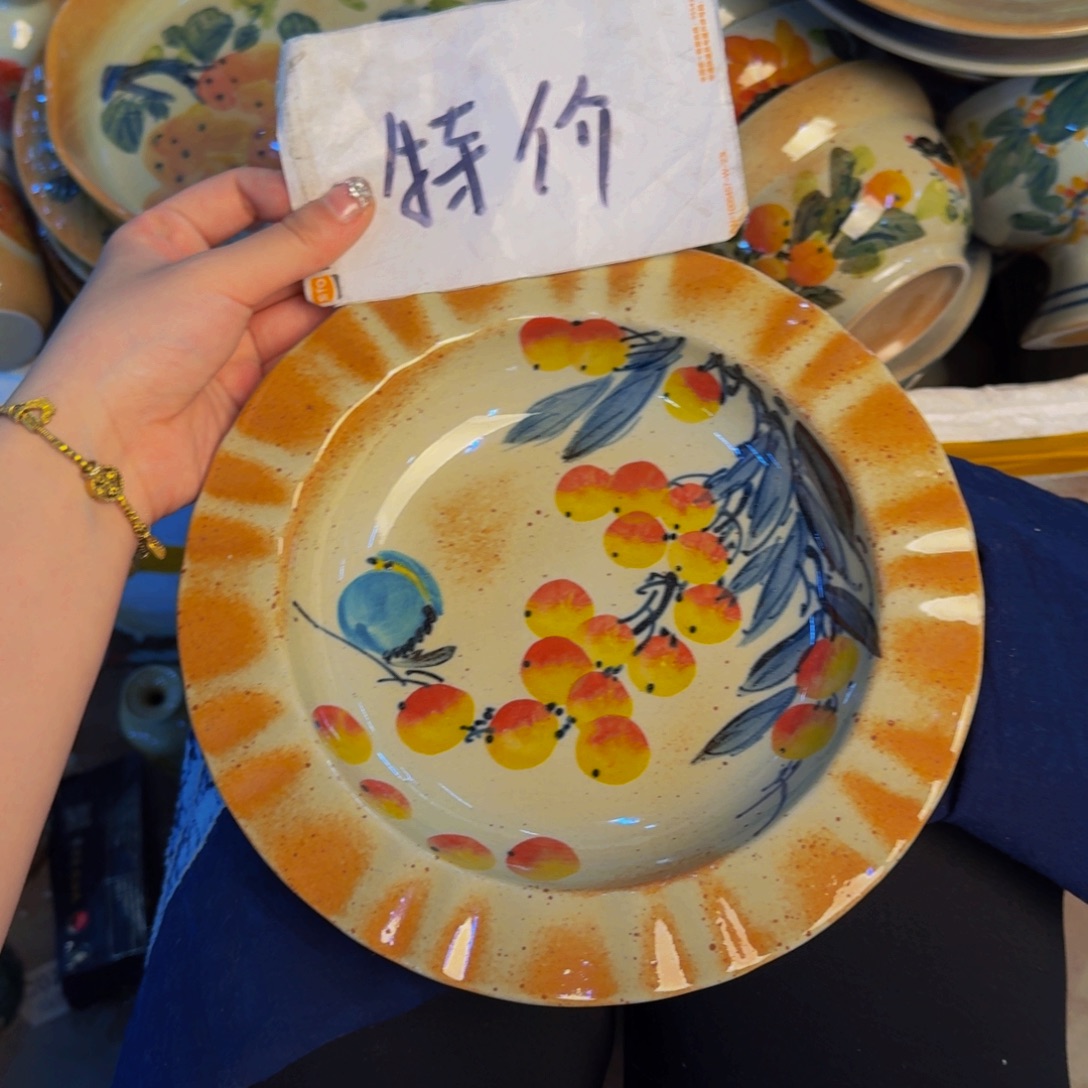 瓷片景德镇陶瓷手工手绘