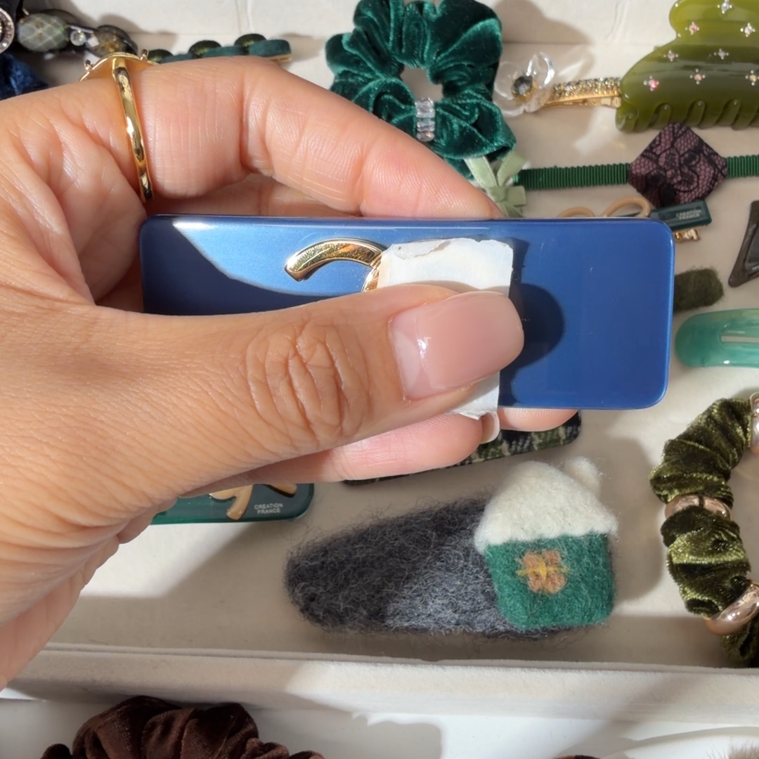 *****琉璃纯铜合金夹子