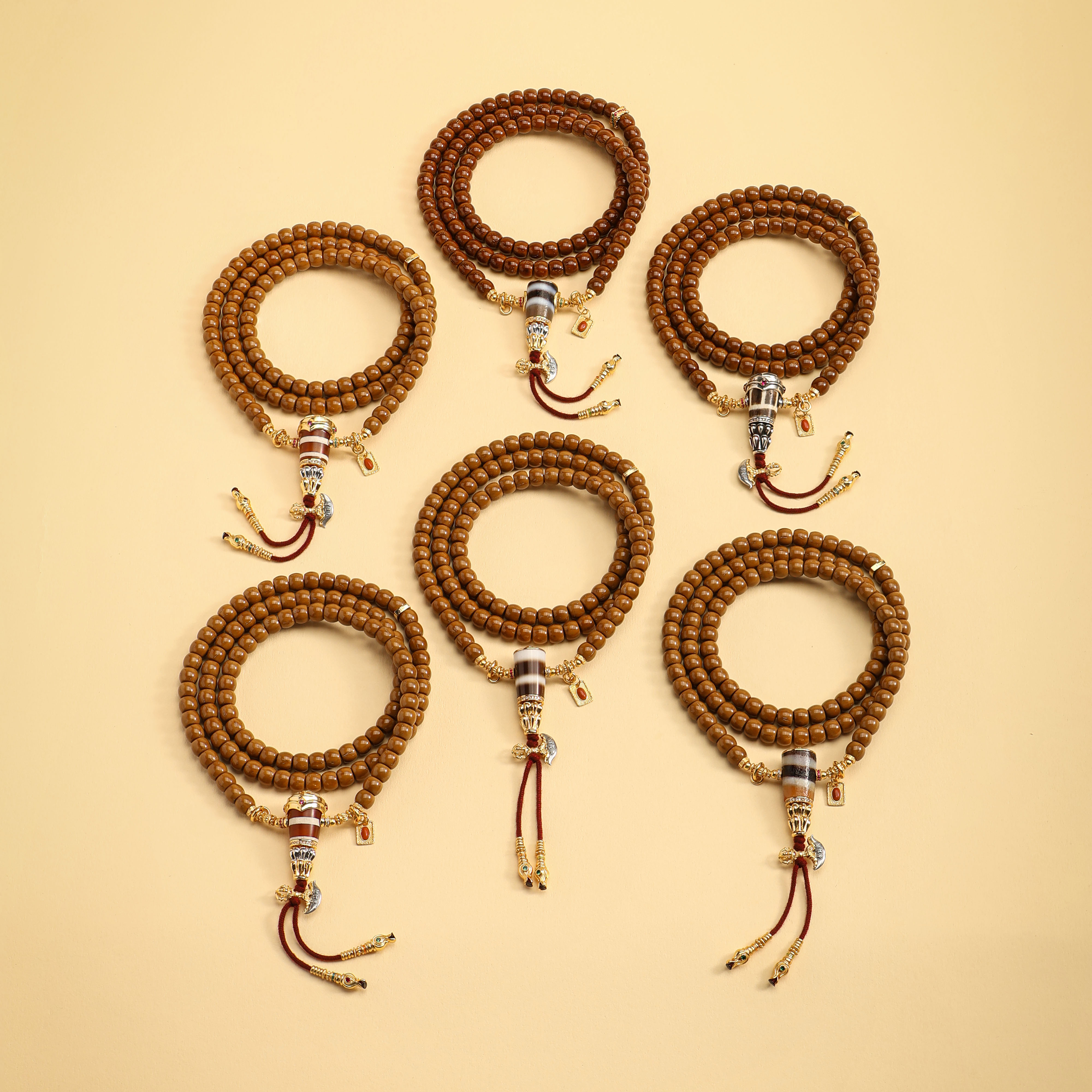 7MM紫金鼠实心鼠老型满肉108长串孤品级