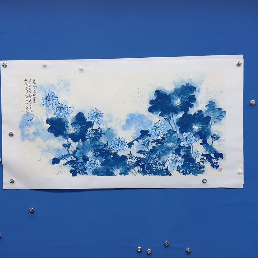 国画多次参加国内外大型