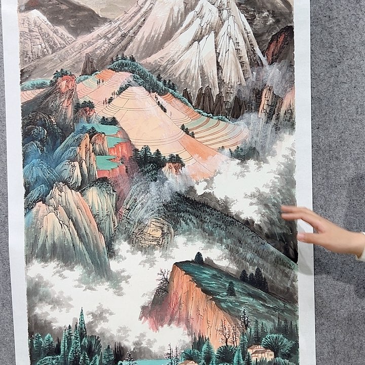 国画阳小毛老师书画作品