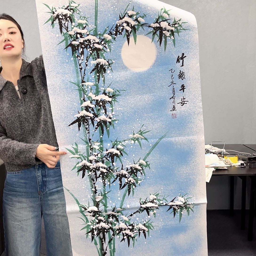 国画国画老师作品