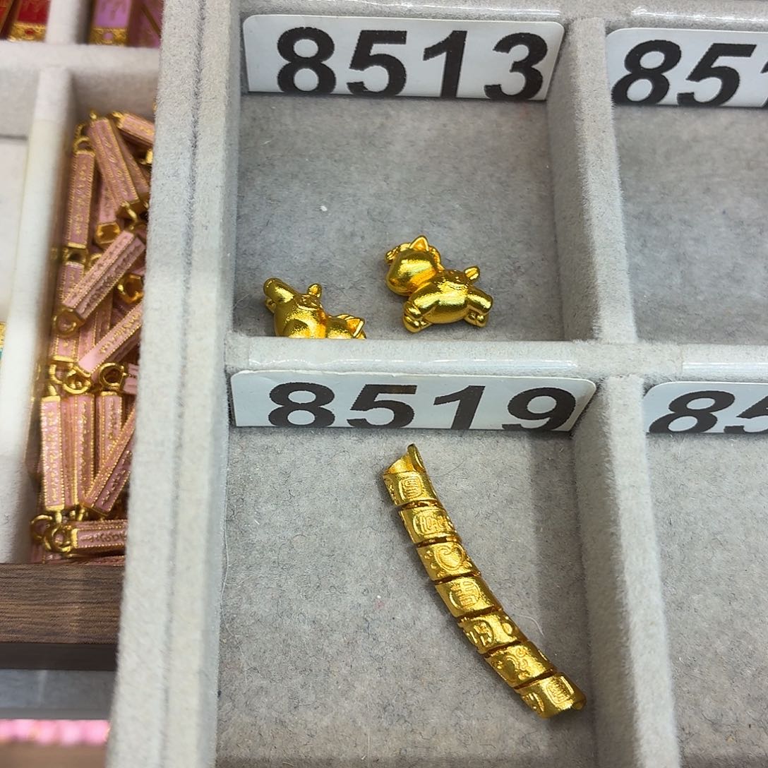 铜合金8519强保色发 1 个壹笔壹通孔