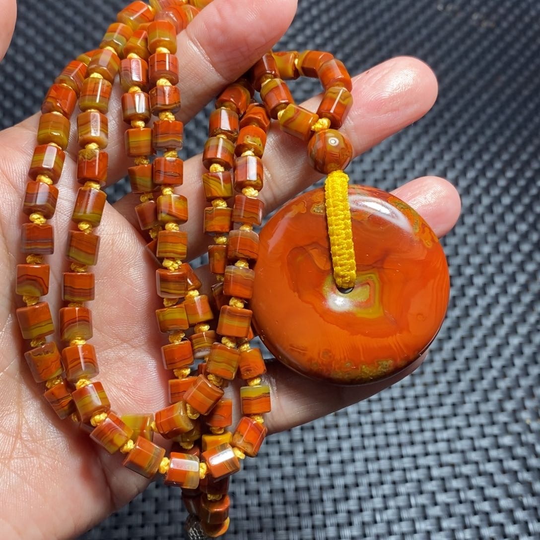 玛瑙/玉髓战国红未镶嵌