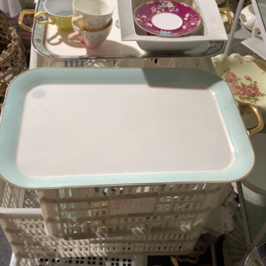 瓷片微瑕陶瓷处理介意请慎拍长54.5厘米宽31厘米