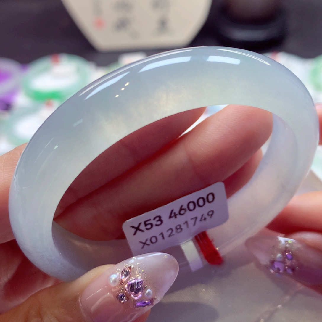 翡翠手镯（贵妃镯）未镶嵌12翡翠手镯99