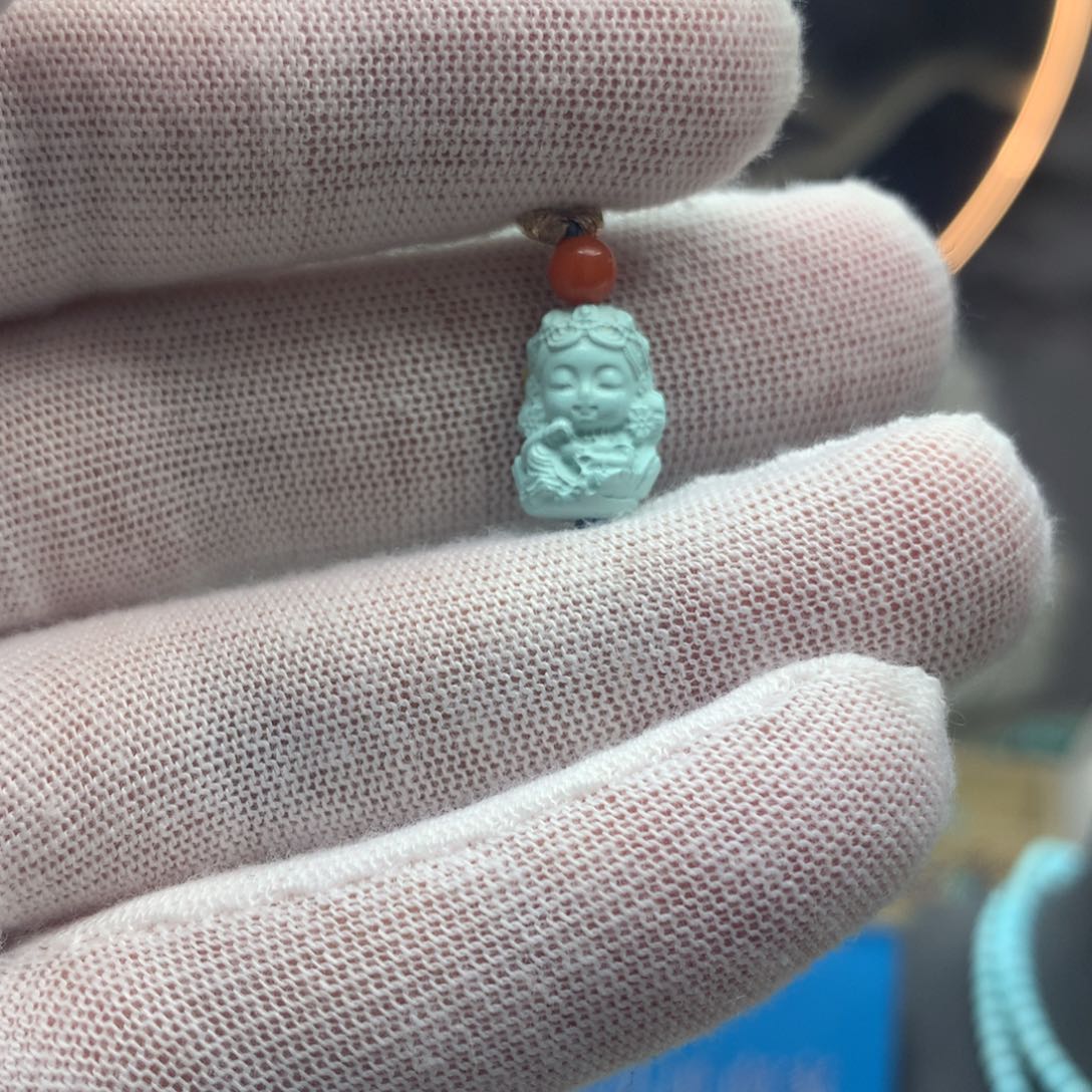 绿松石挂件未镶嵌