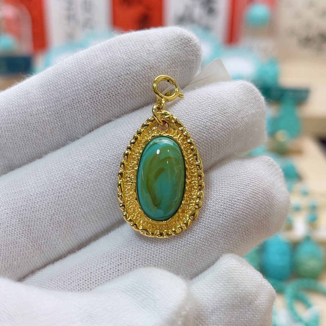 绿松石珠宝奇石未镶嵌