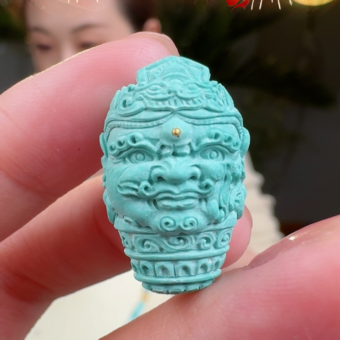 绿松石珠宝奇石未镶嵌