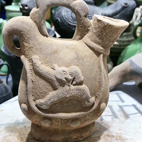 瓦当摆件摆件茶桌茶台陶瓷
