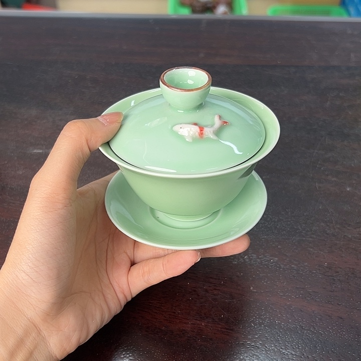 小米茶器龙泉云间青瓷